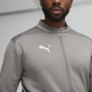 Puma TEAMFINAL TRAINING JACKET Pánska športová mikina, sivá, veľkosť