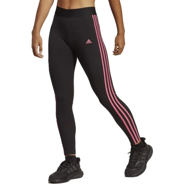 adidas 3S LEGGINGS Dámske legíny, čierna, veľkosť