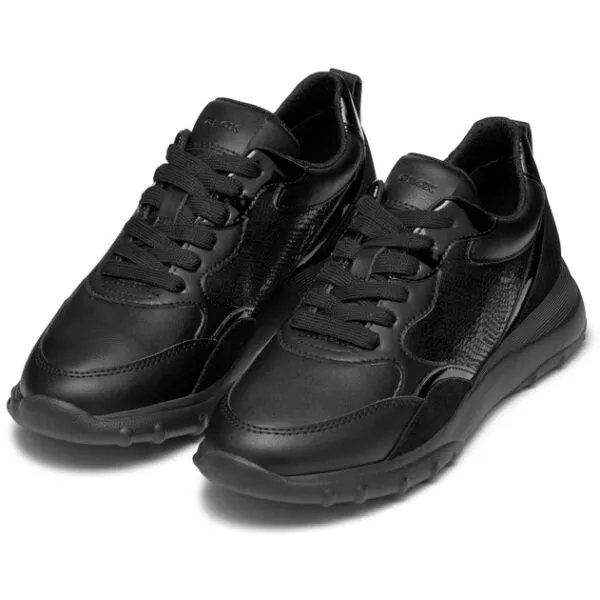 Black women's sneakers Geox Alleniee - Women's