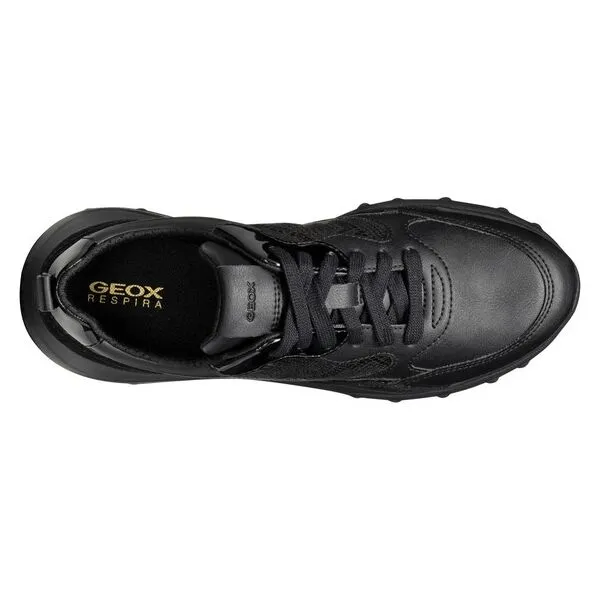 Black women's sneakers Geox Alleniee - Women's