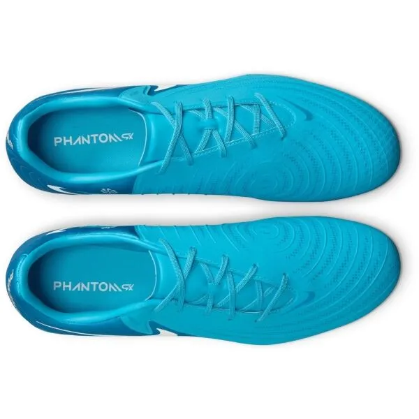 Nike PHANTOM GX II ACADEMY FG/MG Pánske kopačky, tyrkysová, veľkosť 44