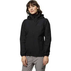 Jack Wolfskin STORMY POINT 2L JKT W Dámska outdoorová bunda, čierna, veľkosť