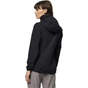 Jack Wolfskin STORMY POINT 2L JKT W Dámska outdoorová bunda, čierna, veľkosť