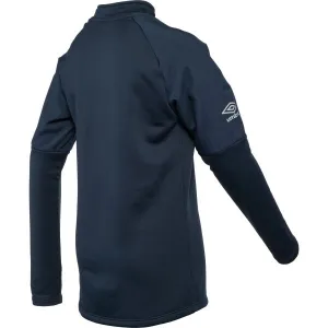 Umbro FW TRAINING HALF ZIP TOP - JNR Detské športové tričko, tmavo modrá, veľkosť