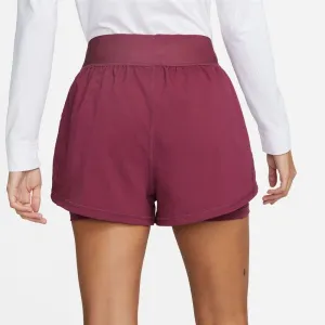 Nike NKCT DF ADVTG SHORT Dámske šortky, vínová, veľkosť