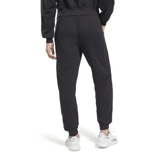 Reebok RIE FT JOGGER BLK Dámske tepláky, čierna, veľkosť