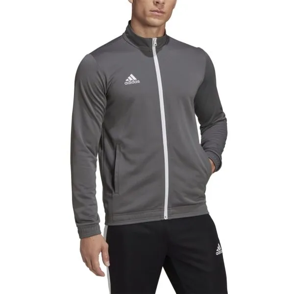 adidas ENT22 TK JKT Pánska futbalová mikina, sivá, veľkosť