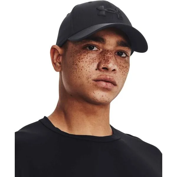 Šiltovka Under Armour Blitzing Adjustable Cap - black/black
