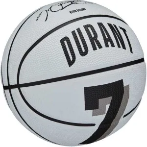 Wilson NBA PLAYER ICON MINI BSKT DURANT 3 Mini basketbalová lopta, biela, veľkosť