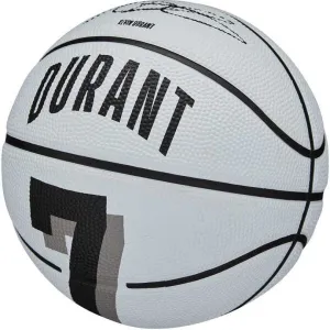 Wilson NBA PLAYER ICON MINI BSKT DURANT 3 Mini basketbalová lopta, biela, veľkosť