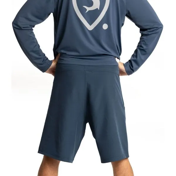 ADVENTER & FISHING UV SHORTS Pánske rybárske kraťasy, tmavo modrá, veľkosť