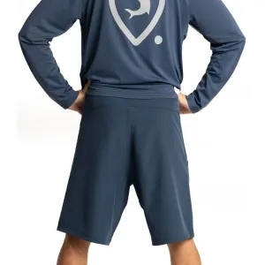 ADVENTER & FISHING UV SHORTS Pánske rybárske kraťasy, tmavo modrá, veľkosť