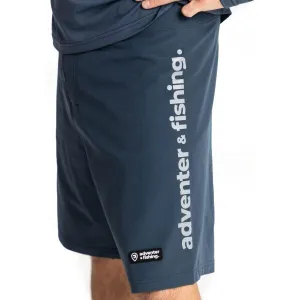 ADVENTER & FISHING UV SHORTS Pánske rybárske kraťasy, tmavo modrá, veľkosť