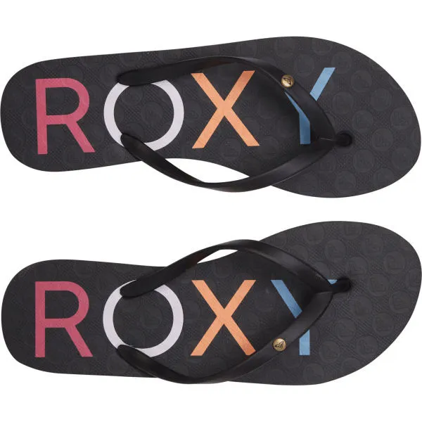 Roxy SANDY III Dámske žabky, čierna, veľkosť 36