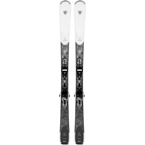 Rossignol FAMOUS 14 XPRESS + XPRESS W 10 GW B83 Dámske zjazdové lyže, čierna, veľkosť
