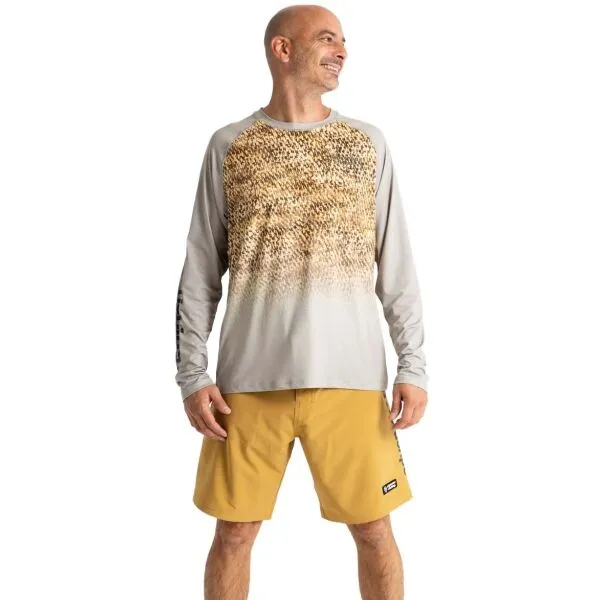 ADVENTER & FISHING UV T-SHIRT Pánske funkčné UV tričko, sivá, veľkosť