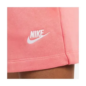 Nike NSW CLUB FLC MR SHORT Dámske šortky, lososová, veľkosť
