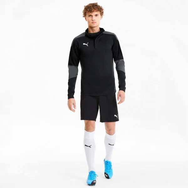Puma TEAMFINAL 21 TRAINING RAIN TOP Pánska futbalová bunda, čierna, veľkosť
