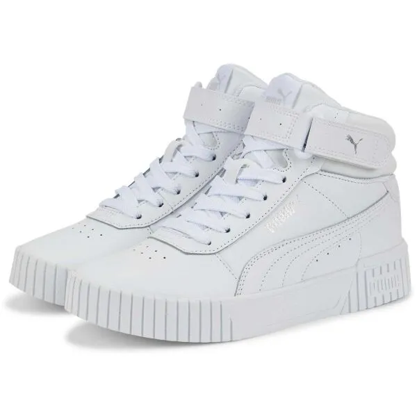 Puma CARINA 2.0 MID Detské tenisky, biela, veľkosť 38.5