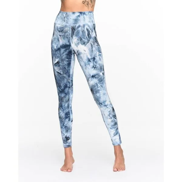 KARI TRAA ELLEN TIGHTS Dámske športové legíny, modrá, veľkosť