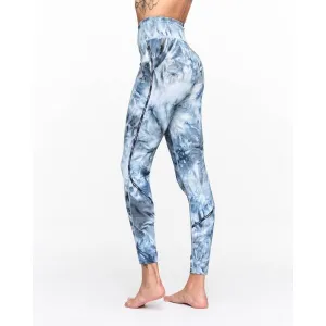 KARI TRAA ELLEN TIGHTS Dámske športové legíny, modrá, veľkosť