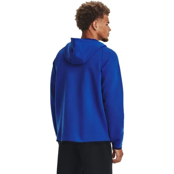 Under Armour UNSTOPPABLE FLEECE HOODIE Pánska mikina, modrá, veľkosť