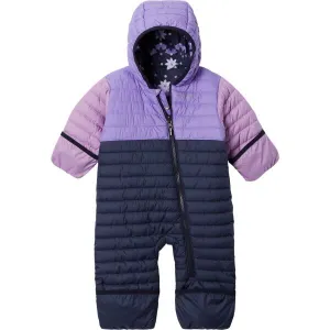 Columbia POWDER LITE REVERSIBLE BUNTING Detská zimná kombinéza, tmavo modrá, veľkosť 12-18M