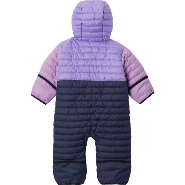 Columbia POWDER LITE REVERSIBLE BUNTING Detská zimná kombinéza, tmavo modrá, veľkosť 12-18M