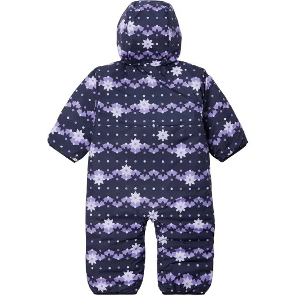 Columbia POWDER LITE REVERSIBLE BUNTING Detská zimná kombinéza, tmavo modrá, veľkosť 12-18M