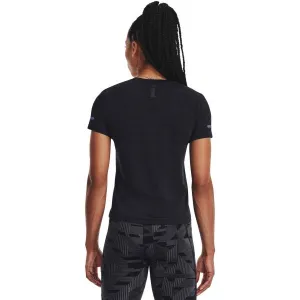 Bežecké tričko dámske Under Armour Seamless Stride SS - black/black/reflective
