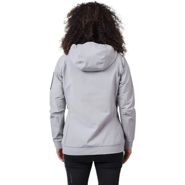 Hannah ARINA HOODY Dámska bunda, sivá, veľkosť