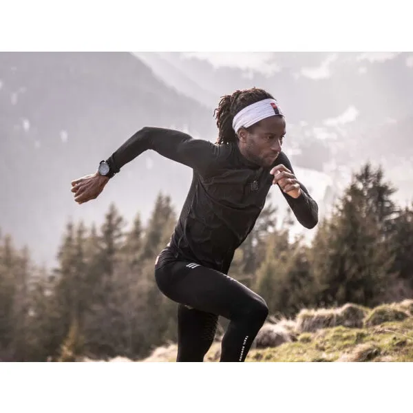 Compressport HYBRID PULLOVER Pánske funkčné termotričko, čierna, veľkosť