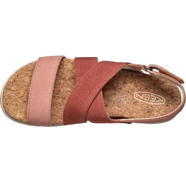 Keen ELLE CRISS CROSS W Dámske sandále, lososová, veľkosť 38