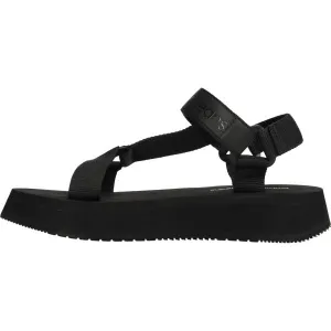 Calvin Klein SANDAL VELCRO WEBBING Dámske sandále, čierna, veľkosť