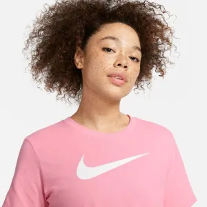 Nike NK DF TEE SWOOSH Dámske tričko, ružová, veľkosť