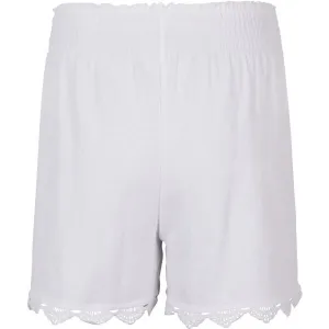 O'Neill SMOCKED SHORTS Dámske šortky, biela, veľkosť