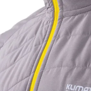 Klimatex LUIGI Pánska hybridná bunda s kapucňou, sivá, veľkosť