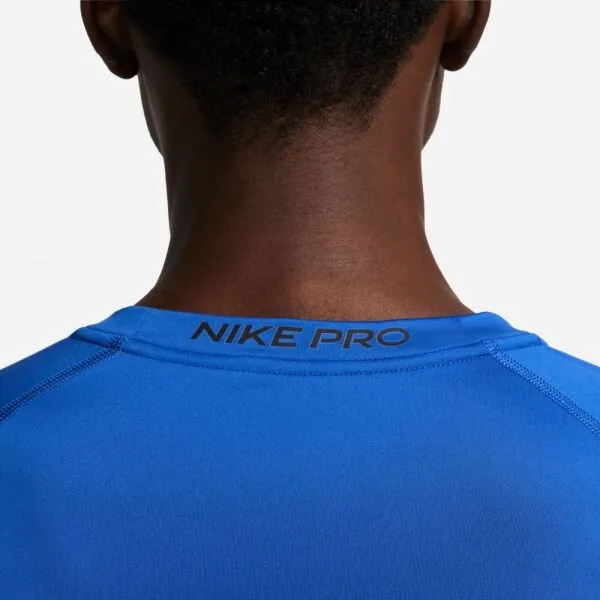 Nike NP DF SLIM TOP SS Pánske tričko, modrá, veľkosť XXL
