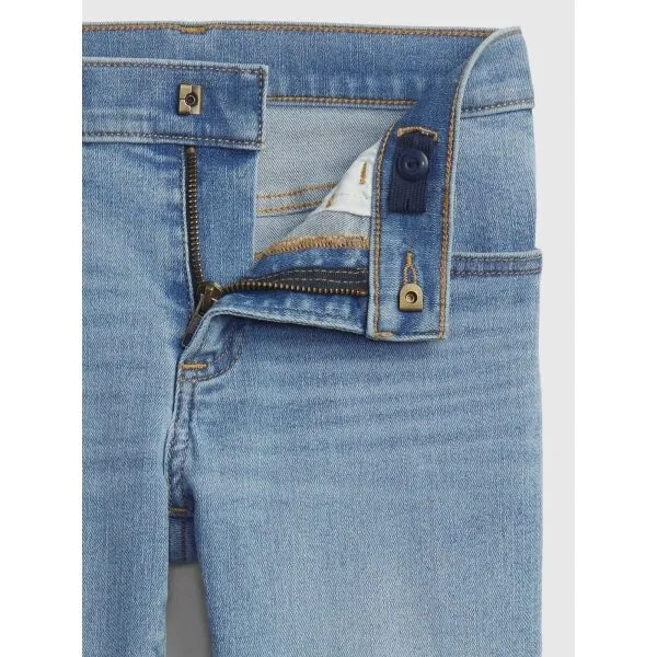 Modré chlapčenské skinny fit džínsy GAP