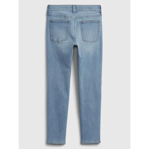 Modré chlapčenské skinny fit džínsy GAP