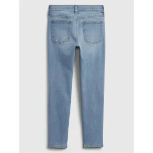 Modré chlapčenské skinny fit džínsy GAP