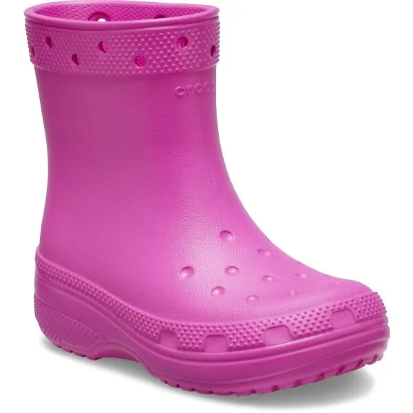 Crocs CLASSIC BOOT T Dievčenské gumáky, ružová, veľkosť 20/21