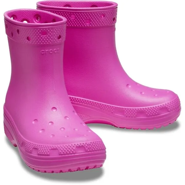 Crocs CLASSIC BOOT T Dievčenské gumáky, ružová, veľkosť 20/21