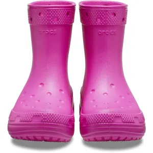 Crocs CLASSIC BOOT T Dievčenské gumáky, ružová, veľkosť 20/21