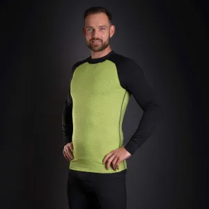 PROGRESS MICROSENSE LS-M Pánske funkčné tričko, zelená, veľkosť