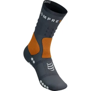 Trekové ponožky Compressport Hiking Socks - magnet/autumn glory