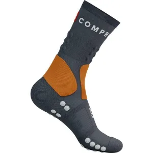 Trekové ponožky Compressport Hiking Socks - magnet/autumn glory