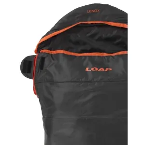 LOAP LENOX Spací vak, čierna, veľkosť 220 cm - ľavy zips