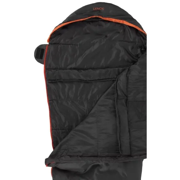 LOAP LENOX Spací vak, čierna, veľkosť 220 cm - ľavy zips