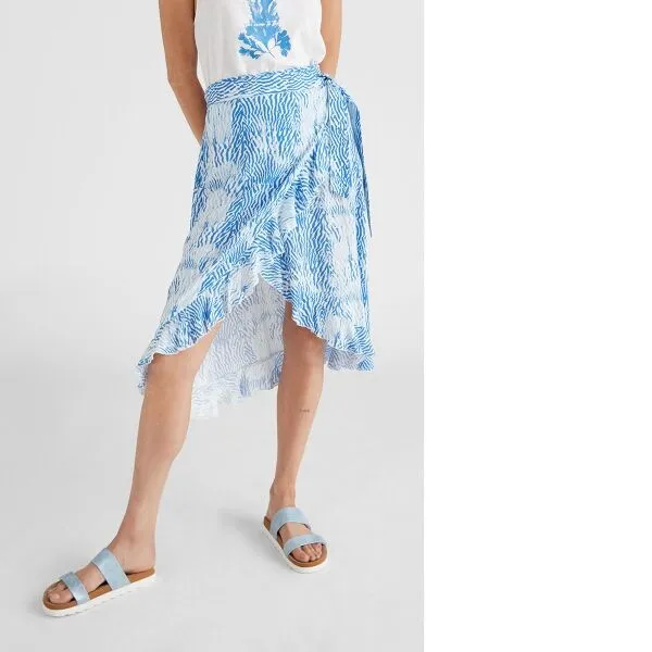O'Neill WRAP SKIRT Dámska sukňa, modrá, veľkosť
